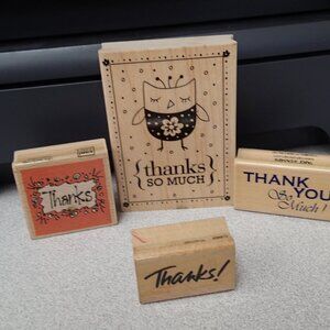 Thanks Stampers set of 4